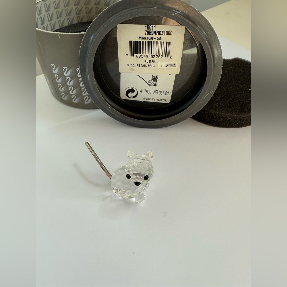 Swarovski Miniature Cat